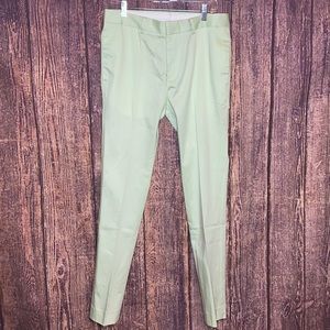 NWT ASOS super skinny dress pants pale green 30x32